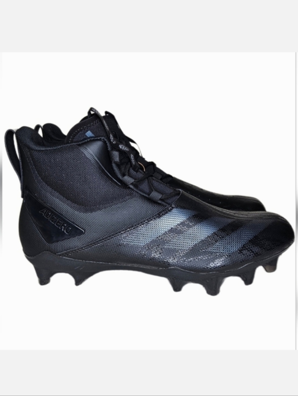 NWT Adidas Men's Adizero Chaos American Football Lineman Cleats Black Size 11.5
